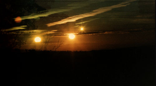 Sunset on another world